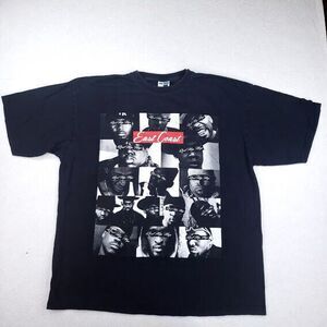 Phat Doc Men's Size 3XL East‎ Coast T-shirt Real Hip Hop Rap 90's Jay-Z Biggie
